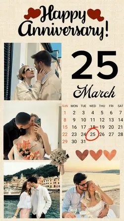 Anniversary 25 March