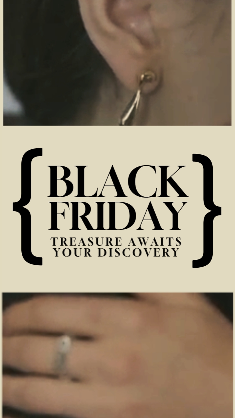 Black Friday Accessoires & Schmuck Minimalistischer Stil