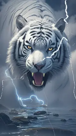 le tigre Blanc 
