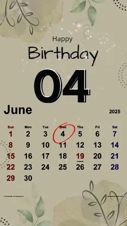 Hbd 04 june 2025