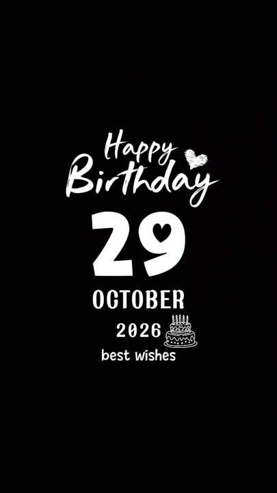 DOĞUM GÜNÜ 29 EKİM