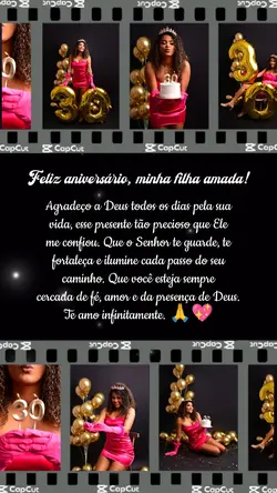 Parabéns minha Filha