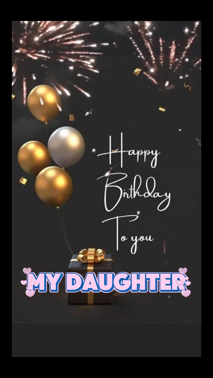 Hbd daughter 27