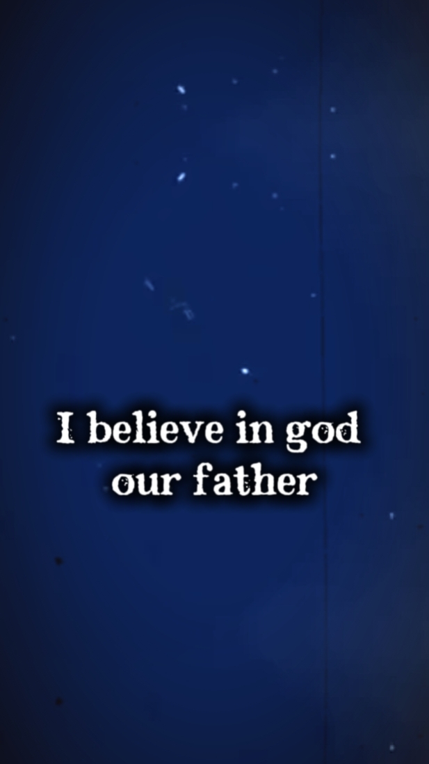 Eu acredito em Deus 