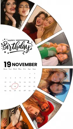 19 November Birthday