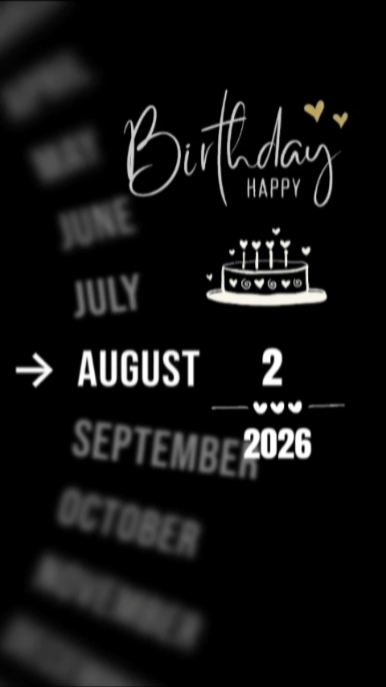 ULANG TAHUN 2 AGUSTUS