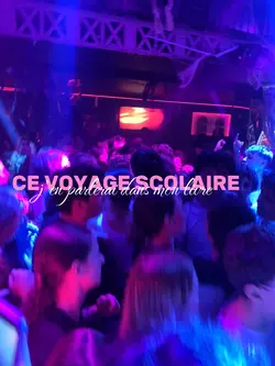 Voyage scolaire 