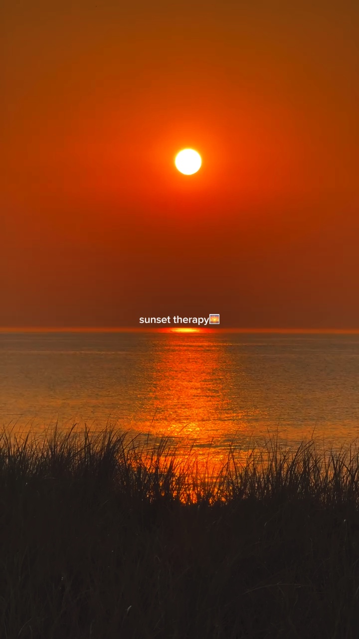 terapi matahari terbenam🌅
