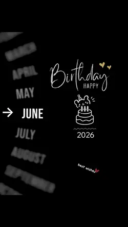 BDAY LOVE JUNE