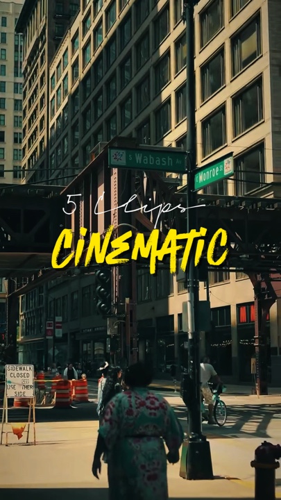 5 Clips cinematic 