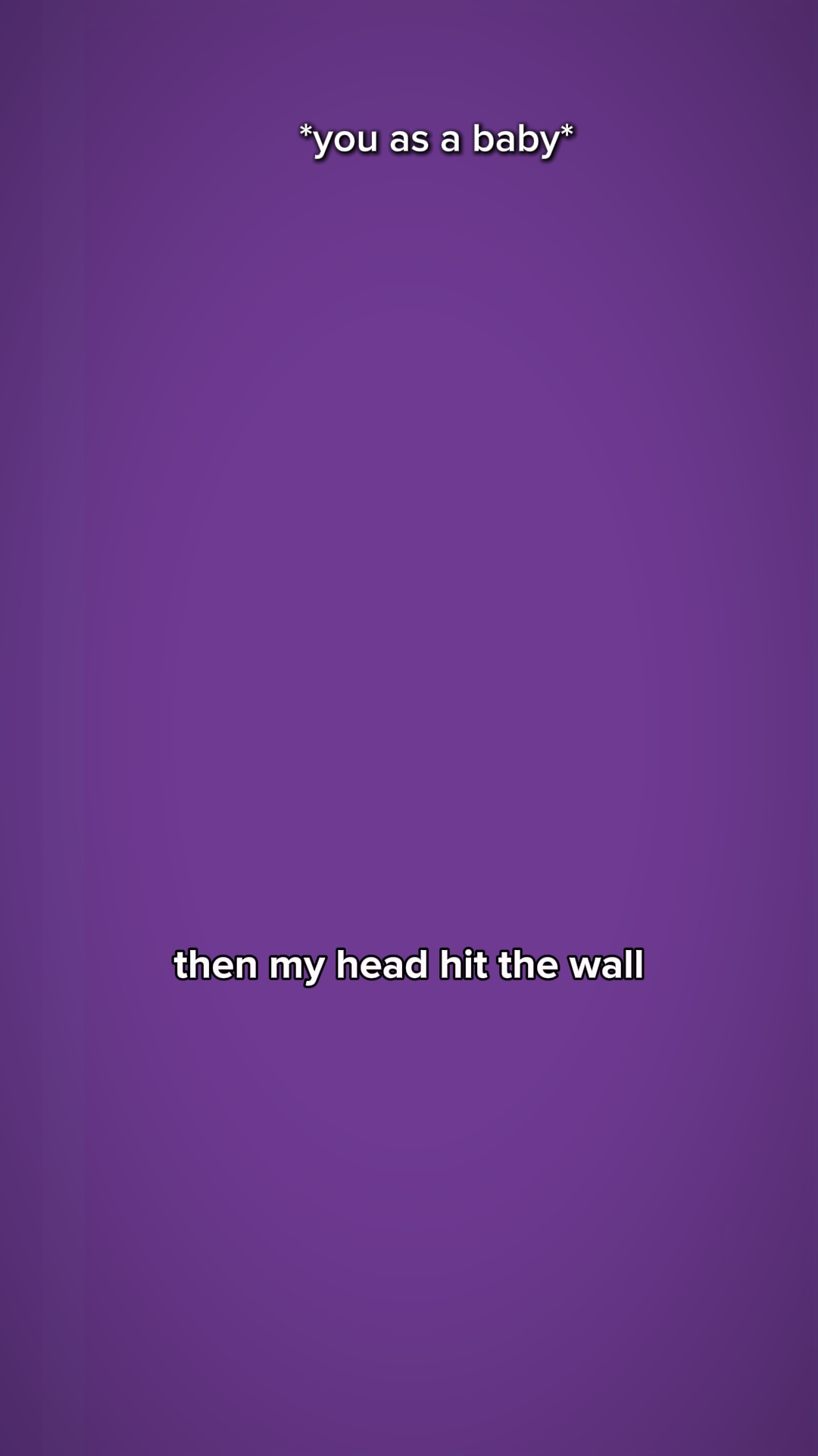 my head hit 