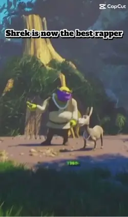 Shrek has bars  