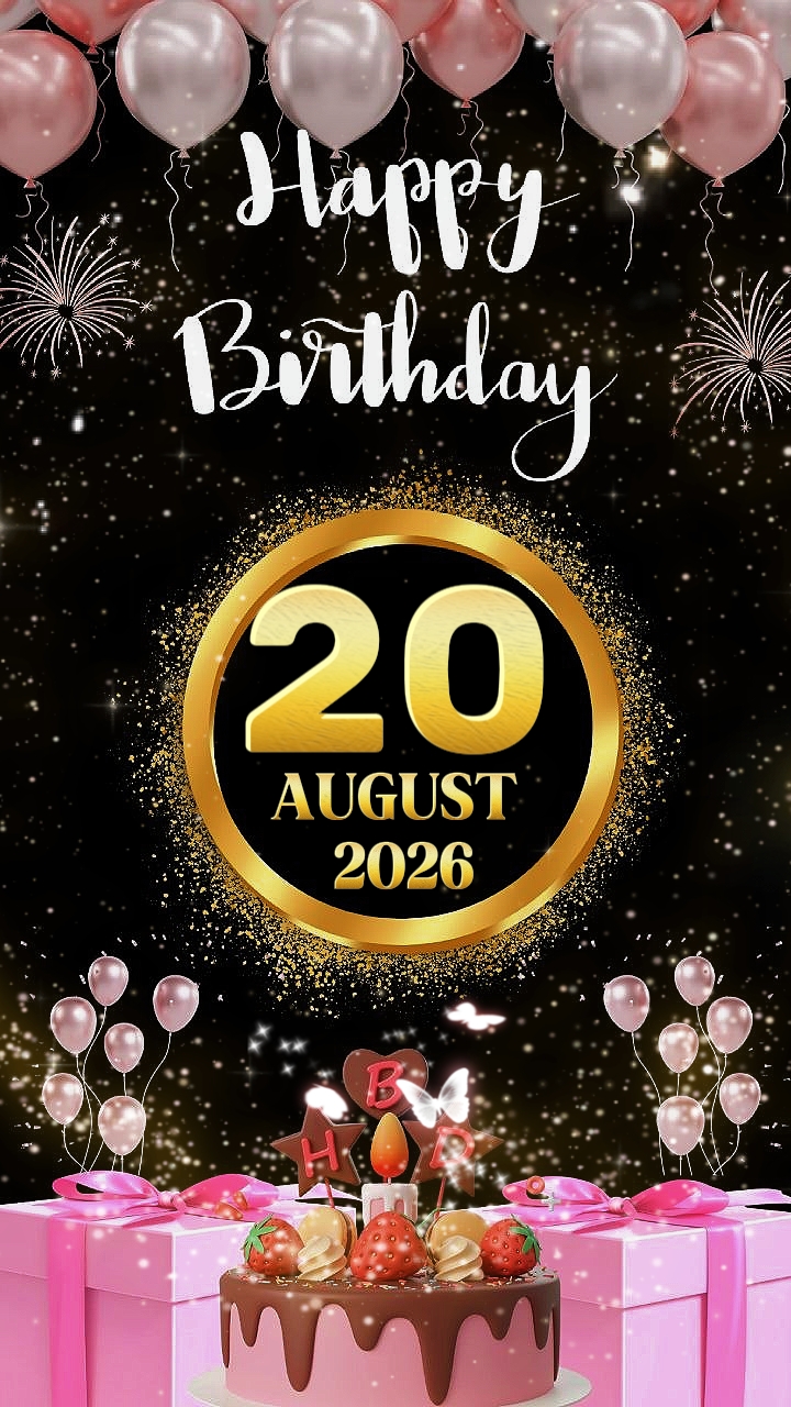 HBD 20 août 2026