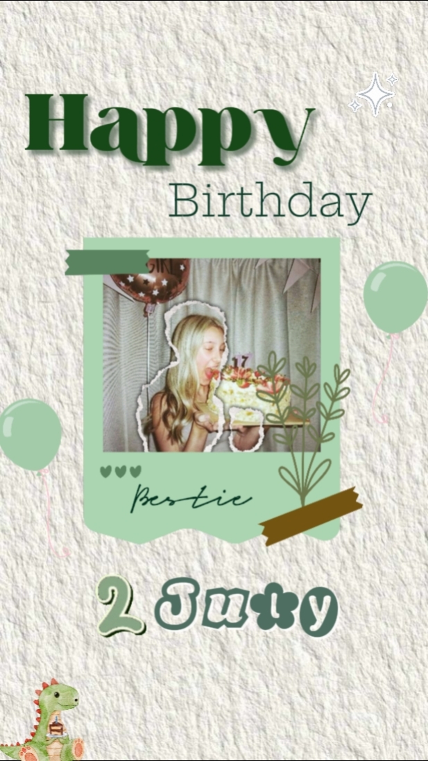July 2nd Birthday 