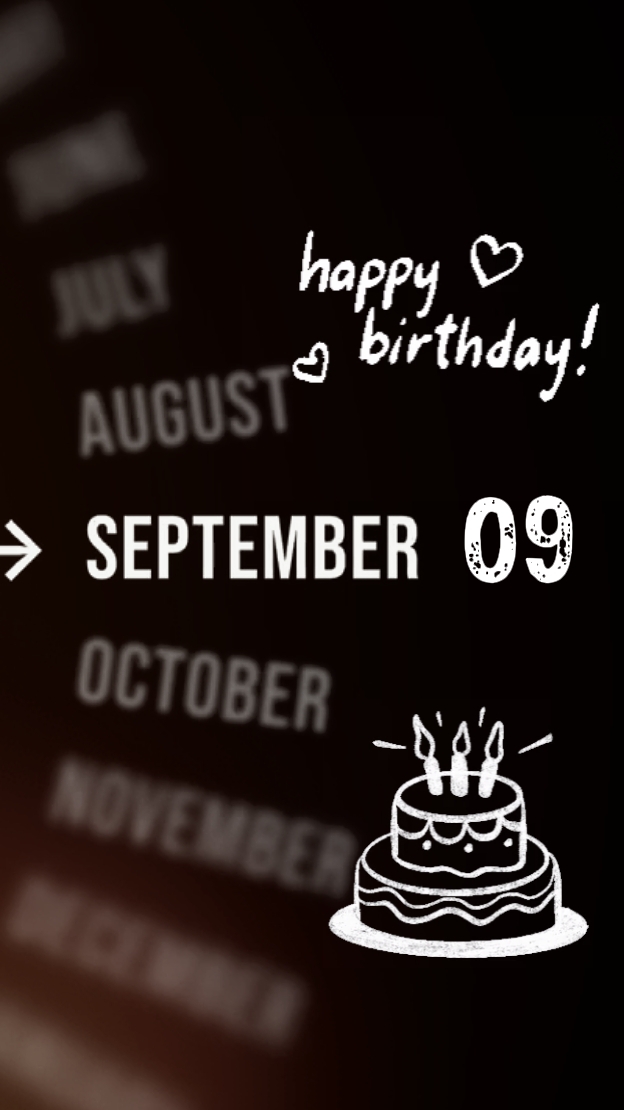 HBD 09 de setembro