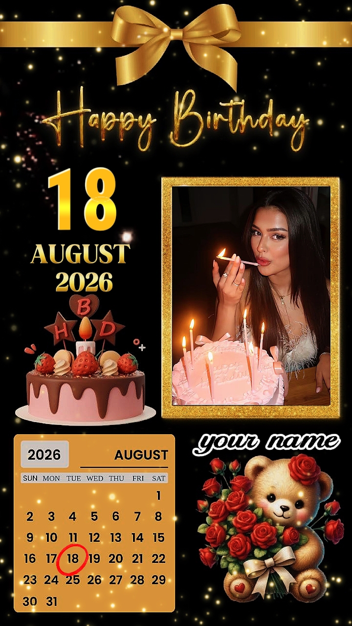 Aniversário 18 de agosto 