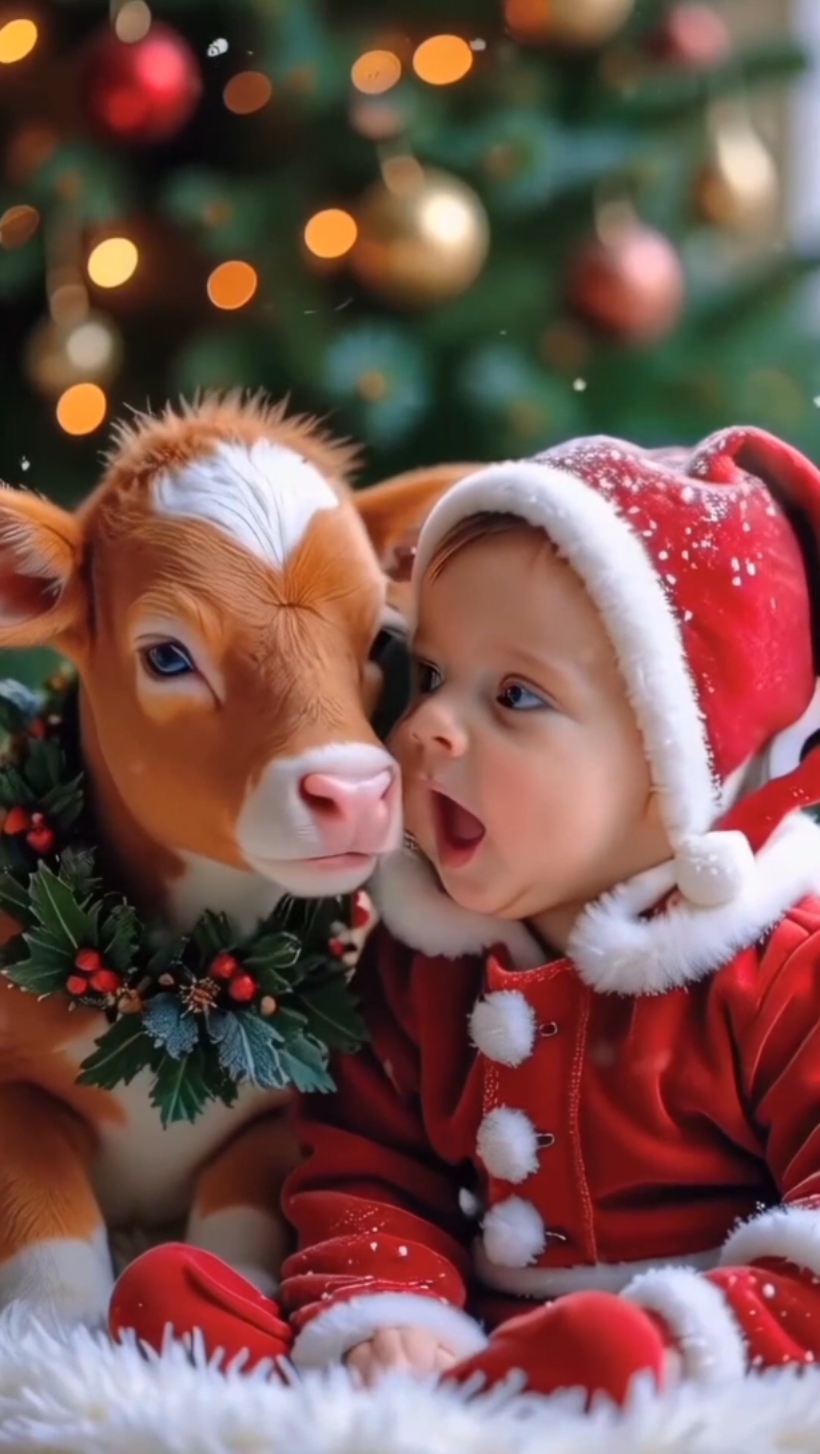 Pequenos animais de estimação de papai noel