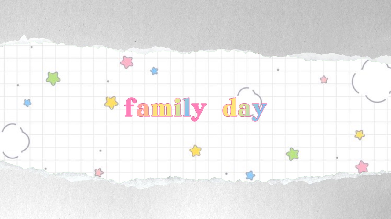 Vlog zum Familientag