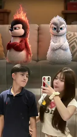 ฉันกับแฟนตอนงอนกัน