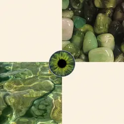 green eyes