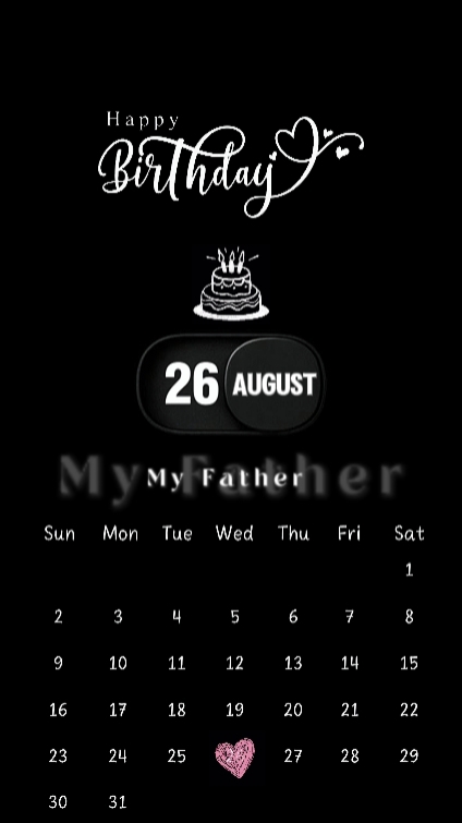 Hbd pai 26 de agosto 