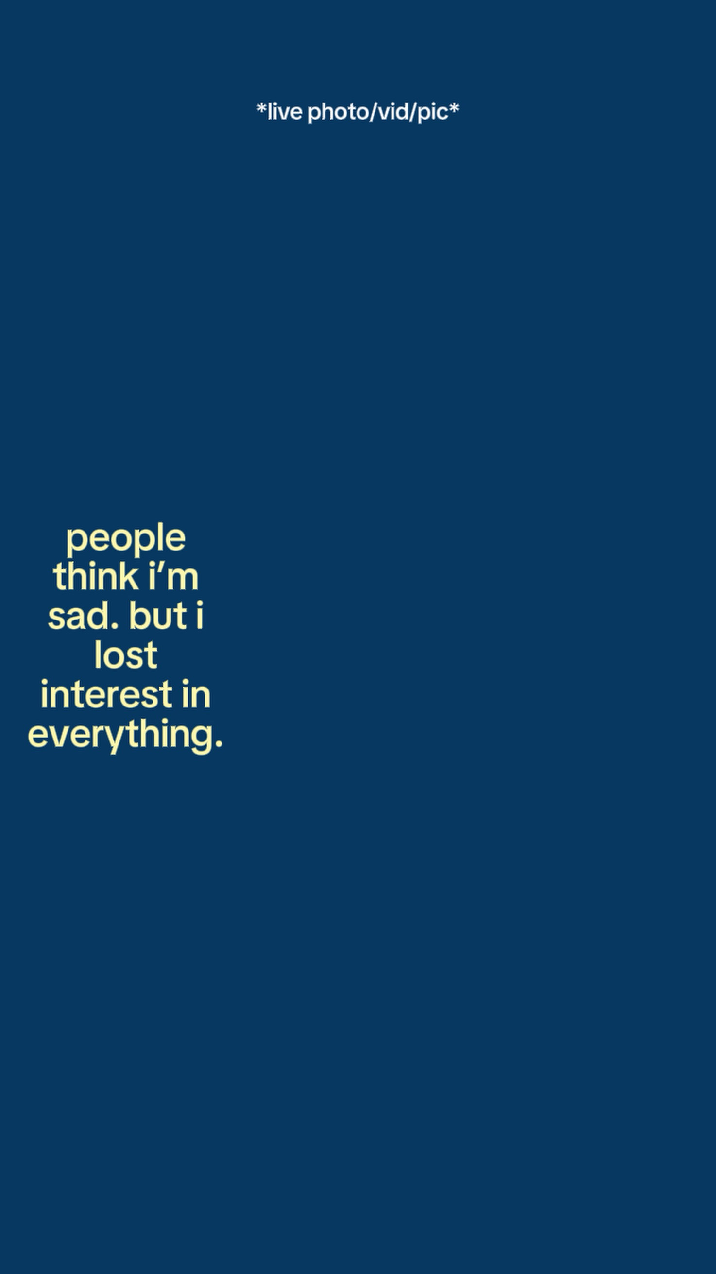 Peoplethinkimsadbuti