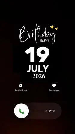Hbd 19 July 2026