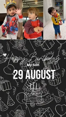 BDAY MY SON 29August