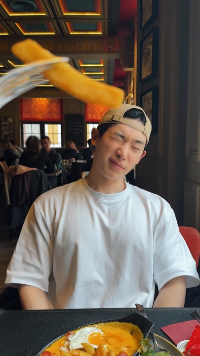 나는 먹는 것을 좋아한다