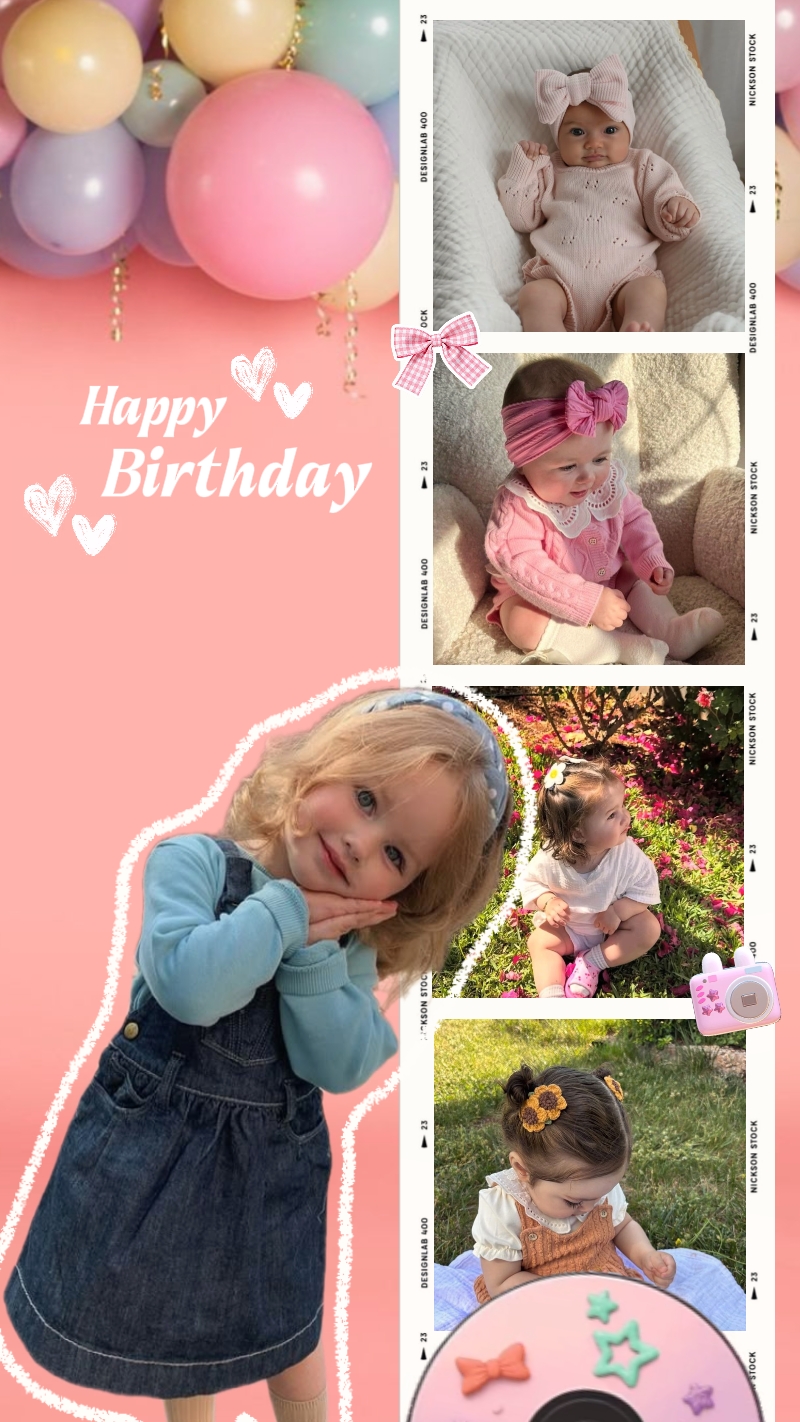 Geburtstag mein Baby