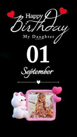 HBD DAUGHTER 01 SEPT
