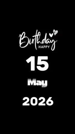 birthday 15 may 2026