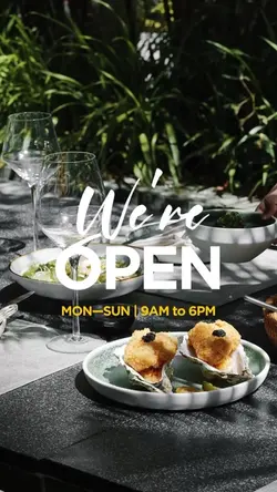 We Are Open
