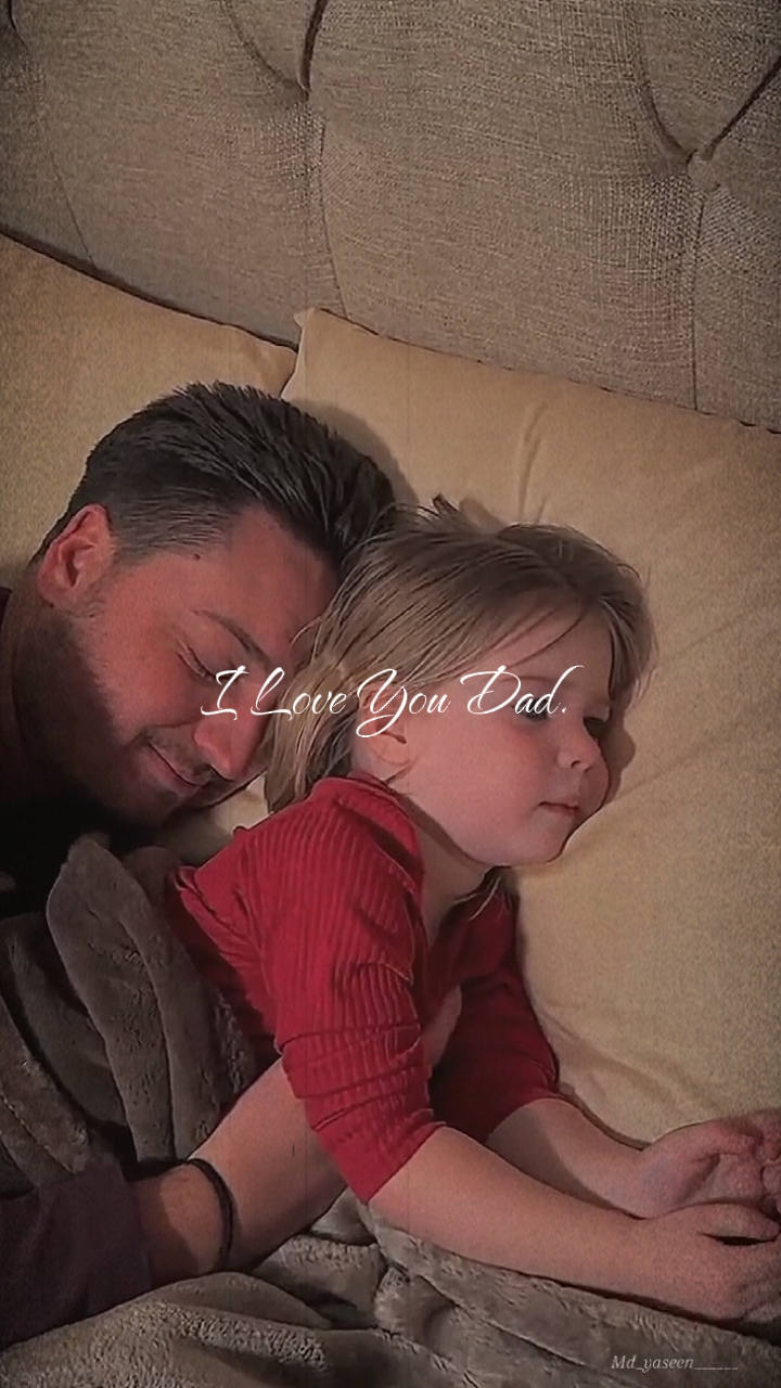 Ich liebe dich Papa