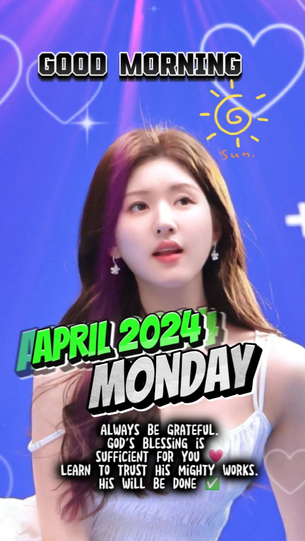 Goodmorning April
