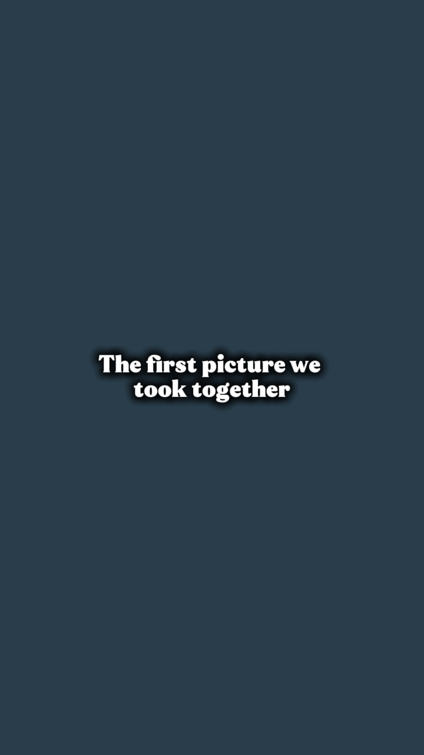 Das erste Bild 