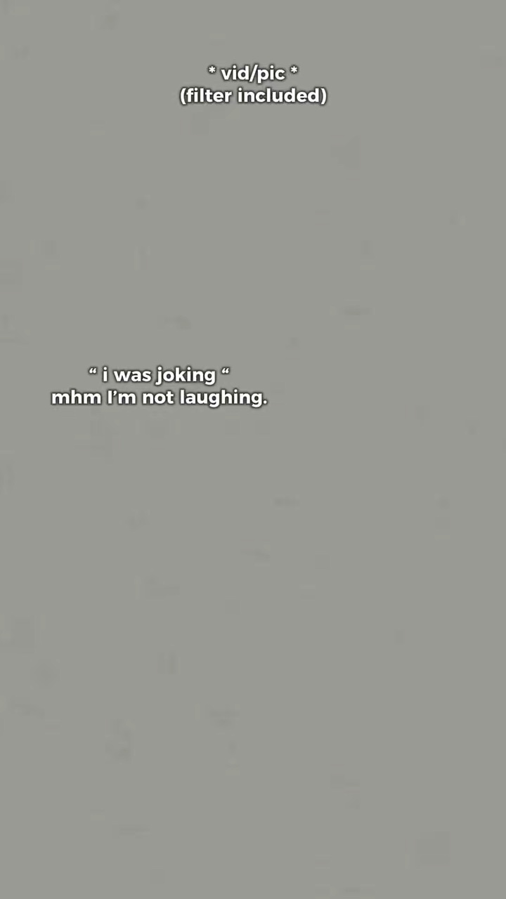 I was jokin
