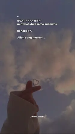 Alloh yang nyuruh