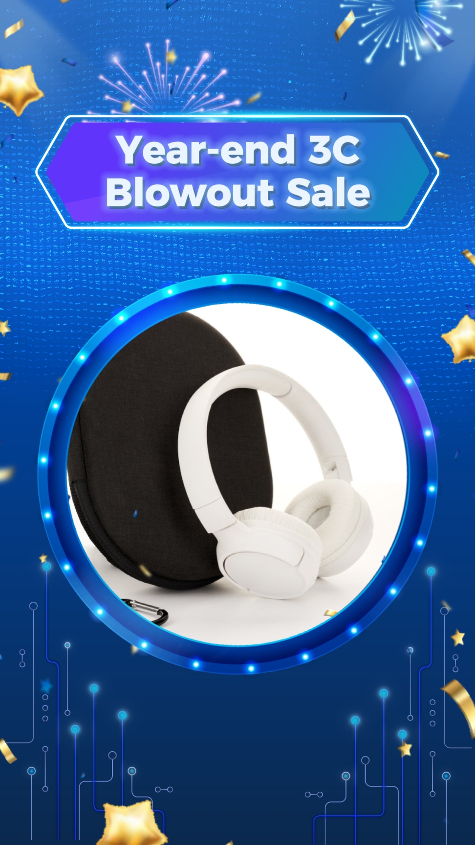 3C E-commerce Year-end Sales TikTok Style