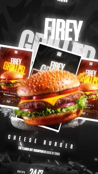Foods Poster Flyer 