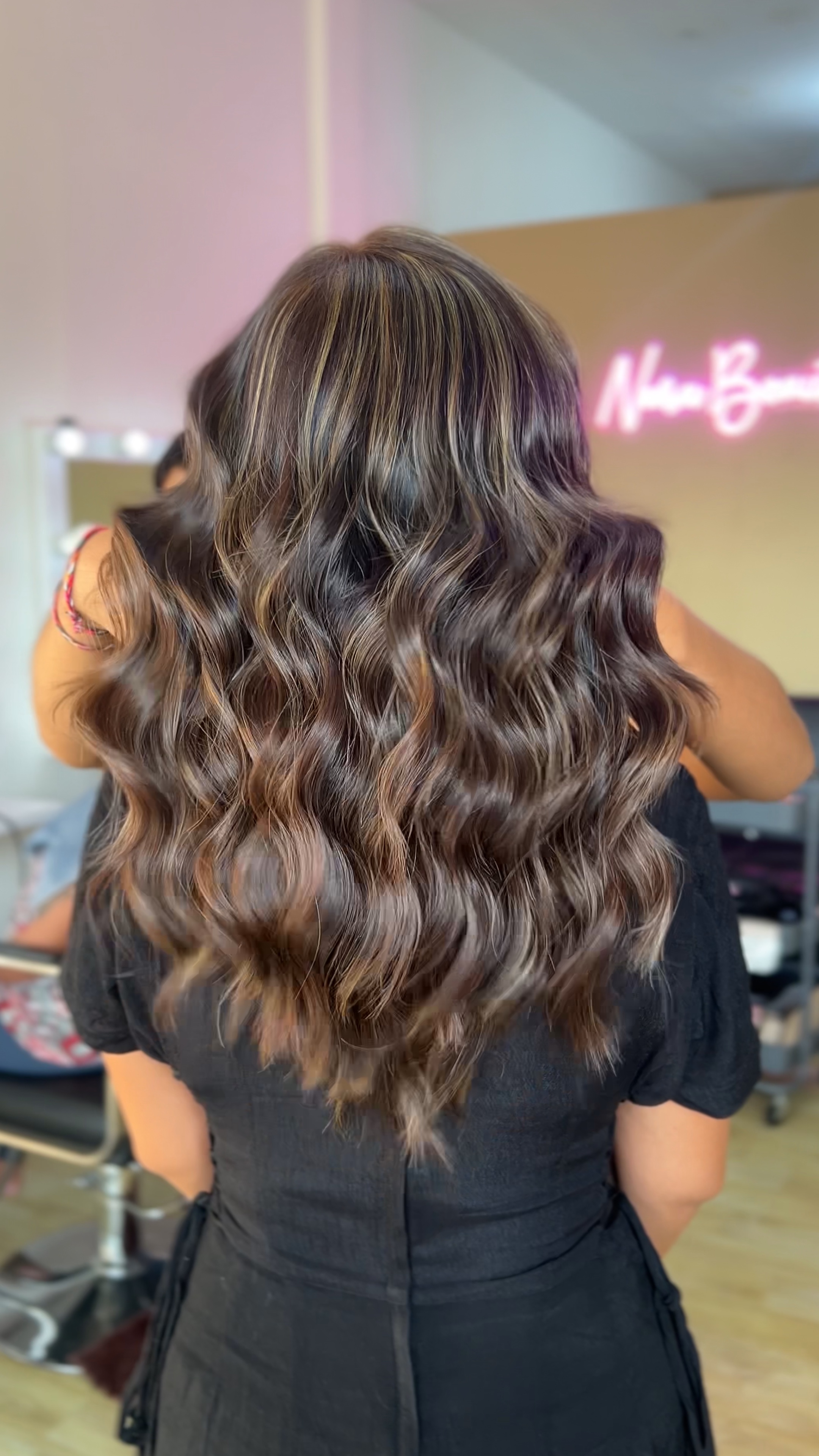 Color de la luz del cabello