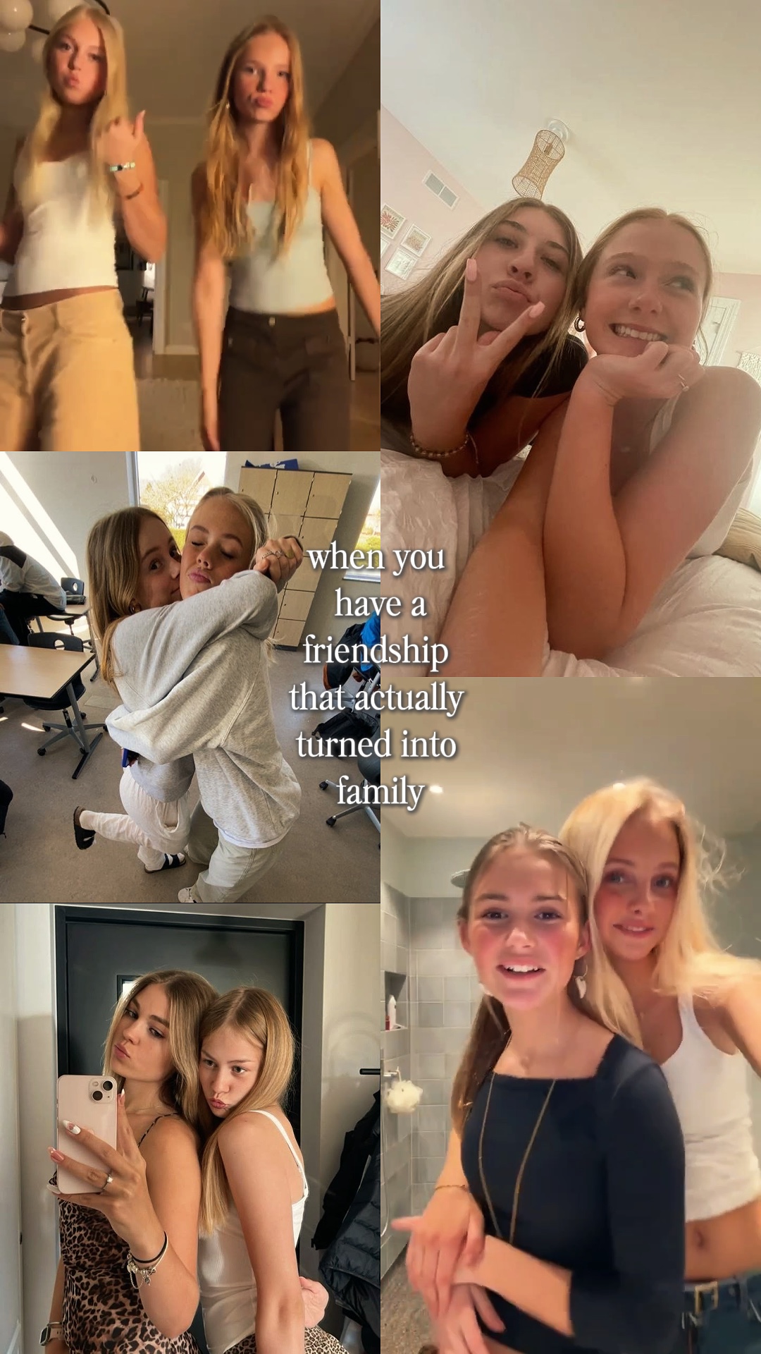 have a friendship 