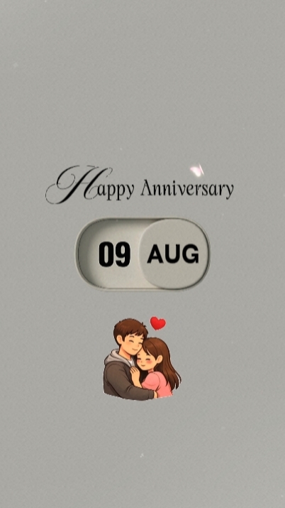 09 AUGUST ANNIVERSAR