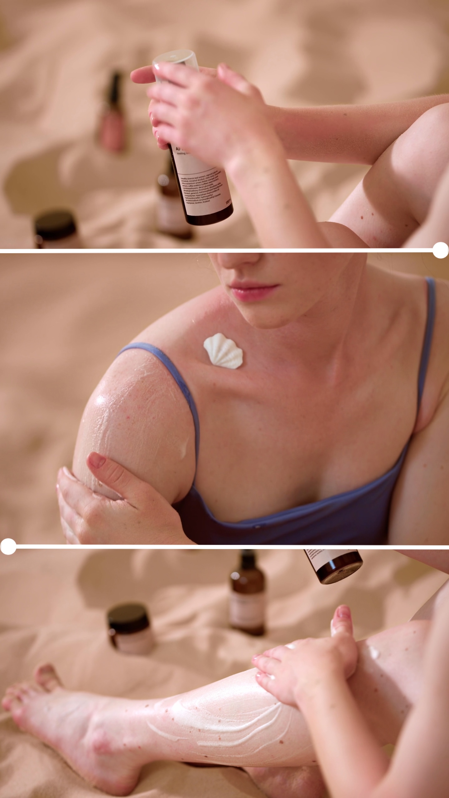 Summer Sale Sunscreen Skincare or Cosmetic Industry Ads