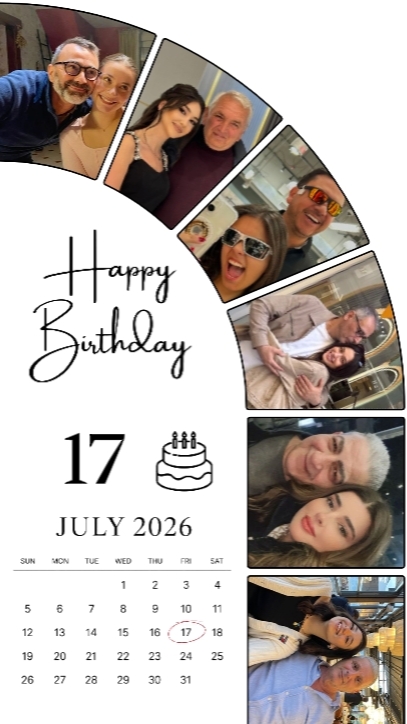 ANNIVERSAIRE 17 JUILLET