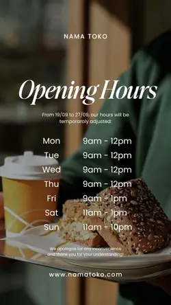 Opening hours