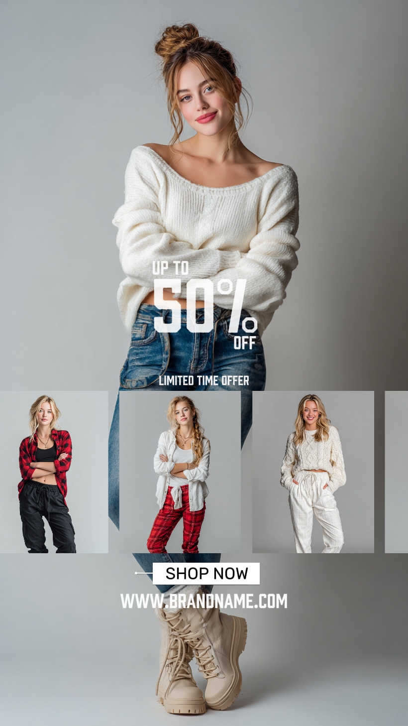 Venta de moda femenina