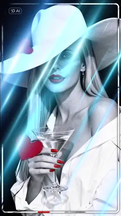 Femme noir & blanc