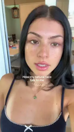 how my natural face