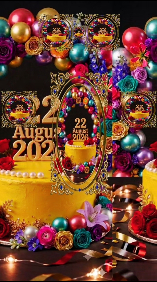 HBD 22 AUGUST 